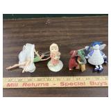 Angel bell, 2003 Ballerina, "The Kiss" Ornaments &