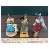 3 - An American Girl -  "Josefina" ornaments