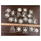 Lot of 20 ornaments