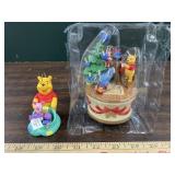 Winnie the Pooh wind up with sound movement & Baby
