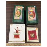 3 ornaments including Countdown to Christmas