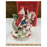 Santa Claus shoppe land of the free porcelain