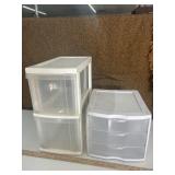 2 drawer & 3 drawer organizers