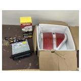 Tailight, cd radio, clay kit