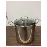 Emeril 8 qt stainless pot with lid