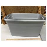 Tote with Christmas bulbs