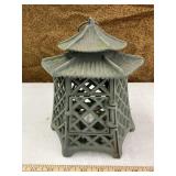 Cast iron T light candle holder