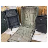 2 pc Atlantic luggage on wheels & smaller Sonoma