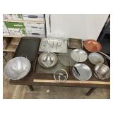 Misc pots and pans