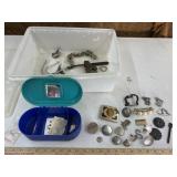 Bridal decorative parts, belt buckle