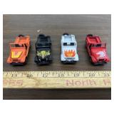 4 Jeeps, unmarked, nice shape