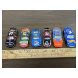 6 Advertising Cars, 2 Hot Wheels, 2 Action, 2 no