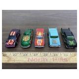 5 Hot Wheel Cars, gently used