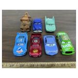 7 Pixar "Cars" Character vehicles, most have