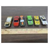 1 Racing Champiions & 5 Hot Wheel cars