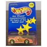 Hot Wheels Commemorates 35 years of the Barbiedoll