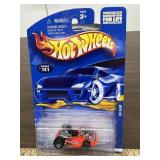 2001 Go Cart, neon orange & Black, # 141