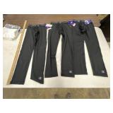3 Champion 3/4 Compresson pants, size small
