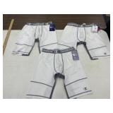 3 Champion 9-inch compression shorts, Size large