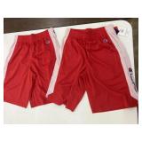 2 Champion 10 inch basketball shorts size S