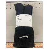 3 pk Nike Crew Cut Dri-fit socks, size 12-15