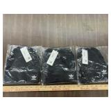 3 - Adidas black one size, beanies