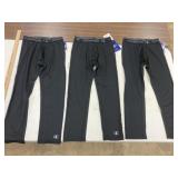 3 Medium 3/4 Compression pants, black