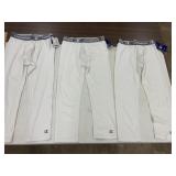 3 Large 3/4 Compression pants