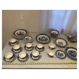 Vintage "Colonial Heritage Blue" Cavaier Ironstone