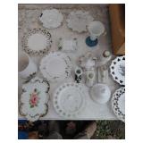 Baked by Wassell pie tin with vent holes & misc