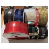 8 new rolls ribbon, 15 - 80 ft in length
