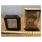 Danbuy quartz desk/mantel clock & Bulova Mantel