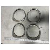 1965 Headlight rings for impala