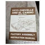 1970 Chevelle, El Camino & Monte Carllo Manual,