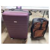 2 pieces luggage, 1 new, 1 gently used