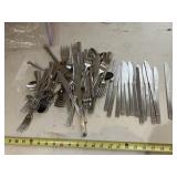 Stainless silverware