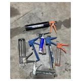 Lot of caulking guns