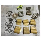 Caterpillar parts & hose clamps
