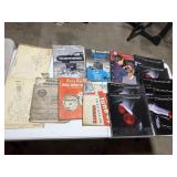 Dealer Brouchures & Services, some from the 60