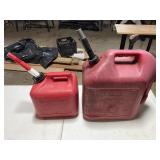 5 & 2 gallon gas cans