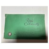 1979 Buick Regal Century Owners Manual