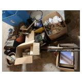 Lot includes, nuts and bolts, track lighting,