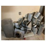 Duct work pieces bring boxes