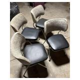 4 vintage chairs