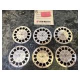 Vintage Viewmaster Reels, 3 Wizard of Oz &