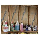 Contents of shelf and box, bring boxes