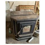 Pellet Stove, with 2 1/2 bags of  pellets, auger
