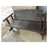 5 ft porch Glider, wooden