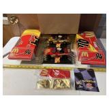 1.24 #94 Bill Elliott, 2 car set, 1 24k Gold NIB