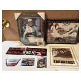 Lot of Dale Earnhardt Memorabilia includes metal